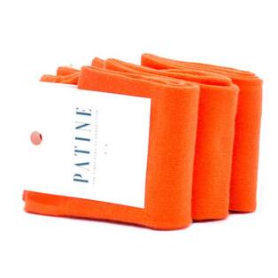 PATINE Socks PA0001-6012 - Pomarańczowe jednolite skarpety