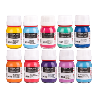 TARRAGO SNEAKERS Paint Mixing Colors 5x25ml - Zestaw 5 farb akrylowych do customizacji butów i ubrań