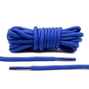 LACE LAB XI Rope Laces 6mm Royal Blue - Okrągłe niebieskie sznurowadła do obuwia